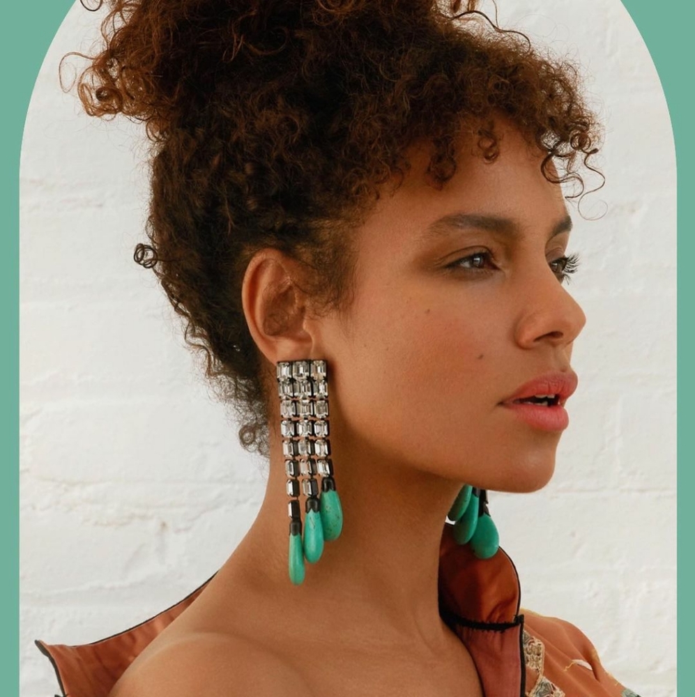Dylanlex Laney turqouise earrings